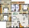 GK Golden City (3BHK+2T (1,400 sq ft) 1400 sq ft)