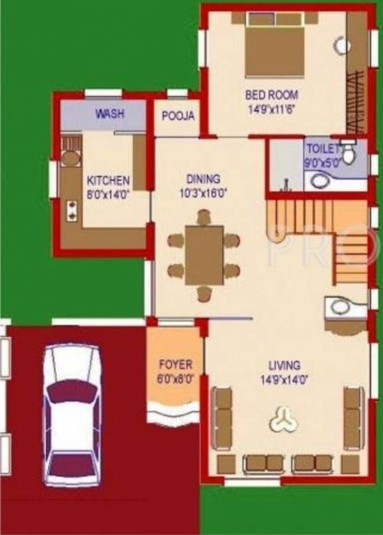  fairy land Floor Plan Ground Floor Plan
