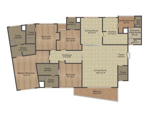 Unitech Air (4BHK+6T (3,348 sq ft) 3348 sq ft) Unitech Air (4BHK+6T (3,348 sq ft) 3348 sq ft)