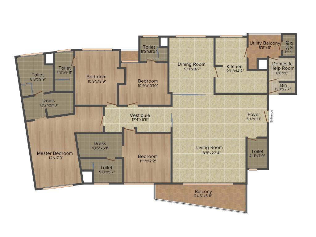 Unitech Air (4BHK+6T (3,348 sq ft) 3348 sq ft) Unitech Air (4BHK+6T (3,348 sq ft) 3348 sq ft)