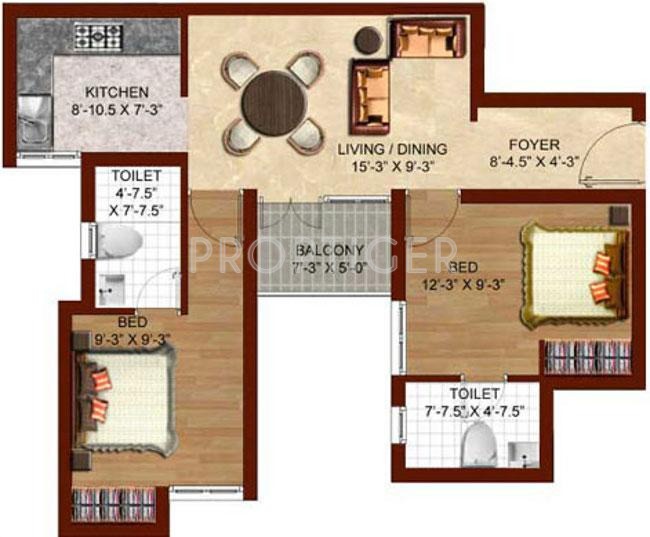 TVH Svaya (2BHK+2T (760 sq ft) 760 sq ft) TVH Svaya (2BHK+2T (760 sq ft) 760 sq ft)
