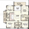  towers Floor Plan Upper Level Duplex Plan