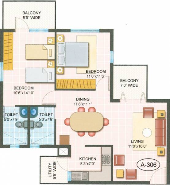  spring-beauty Floor Plan Floor Plan