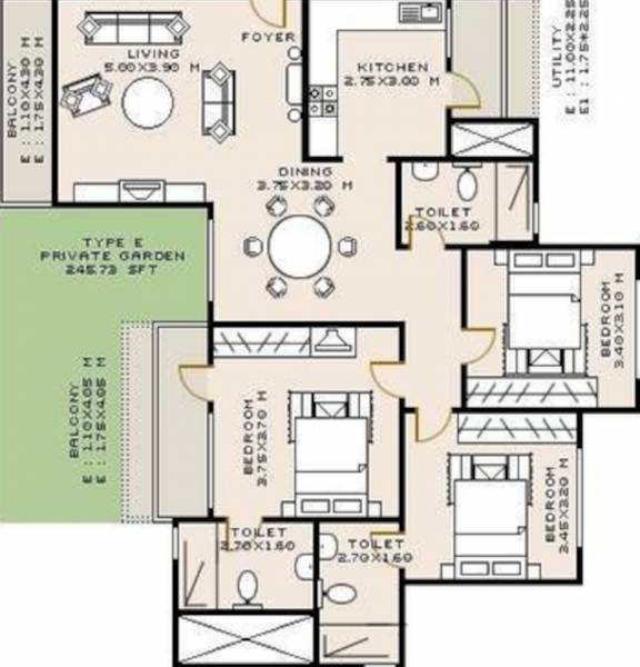  rose Floor Plan Floor Plan
