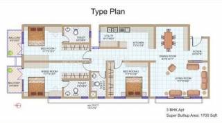 Bairavi vasantha bairavi (3BHK+3T (1,700 sq ft) 1700 sq ft)