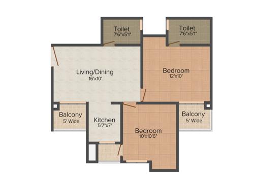 Eros Sampoornam I (2BHK+2T (835 sq ft) 835 sq ft) Eros Sampoornam I (2BHK+2T (835 sq ft) 835 sq ft)