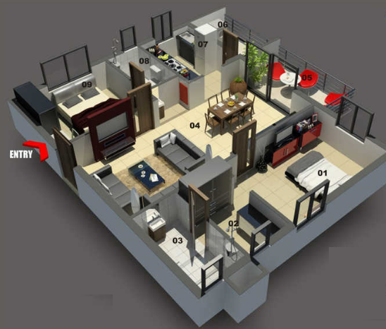  solitaire Floor Plan Floor Plan