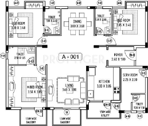 Abhinav Amara Courtyard (3BHK+3T (1,696 sq ft)   Servant Room 1696 sq ft) Abhinav Amara Courtyard (3BHK+3T (1,696 sq ft)   Servant Room 1696 sq ft)