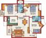 Purvanchal Silver City (2BHK+2T (1,135 sq ft)   Study Room 1135 sq ft) Purvanchal Silver City (2BHK+2T (1,135 sq ft)   Study Room 1135 sq ft)
