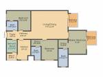 Emaar Premier Terraces (3BHK+3T (1,900 sq ft)   Servant Room 1900 sq ft)