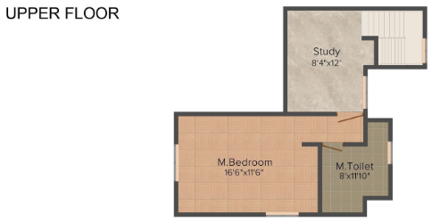 the grand arch Floor Plan Upper Level Duplex Plan