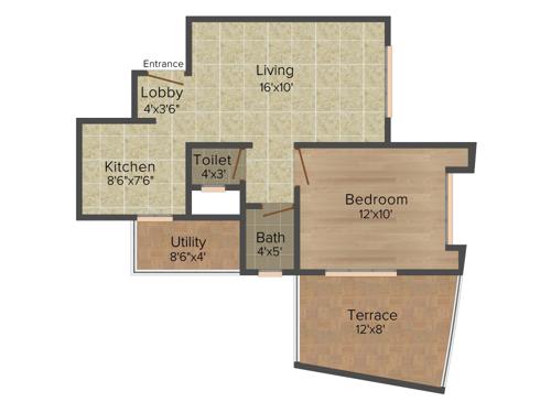 Mittal ArcVista (1BHK+1T (710 sq ft) 710 sq ft)