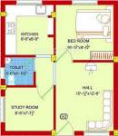 SBA Fortuna (1BHK+1T (578 sq ft) Study Room 578 sq ft) SBA Fortuna (1BHK+1T (578 sq ft) Study Room 578 sq ft)