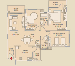  paramount Floor Plan Floor Plan