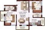 Khurinji Maple (2BHK+2T (846 sq ft) 846 sq ft)