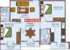 Amruthapriya Builders Amrutha Priya Residency Floor Plan (2BHK+2T (1,060 sq ft) 1060 sq ft)