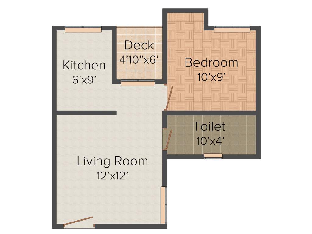 Mettupakkam MF Vruksha (1BHK+1T (514 sq ft) 514 sq ft)