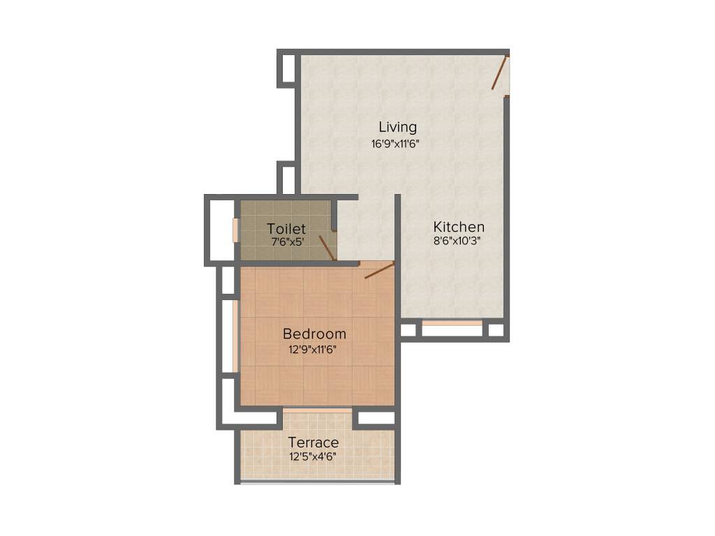 Devi Indrayani (1BHK+1T (650 sq ft) 650 sq ft)