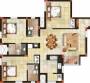 Indus Amber (3BHK+3T (1,350 sq ft) 1350 sq ft)