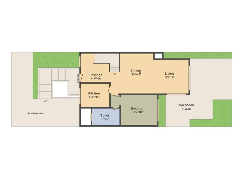 Ideal Ideal Villas (3BHK+3T (3,042 sq ft)   Servant Room 3042 sq ft)
