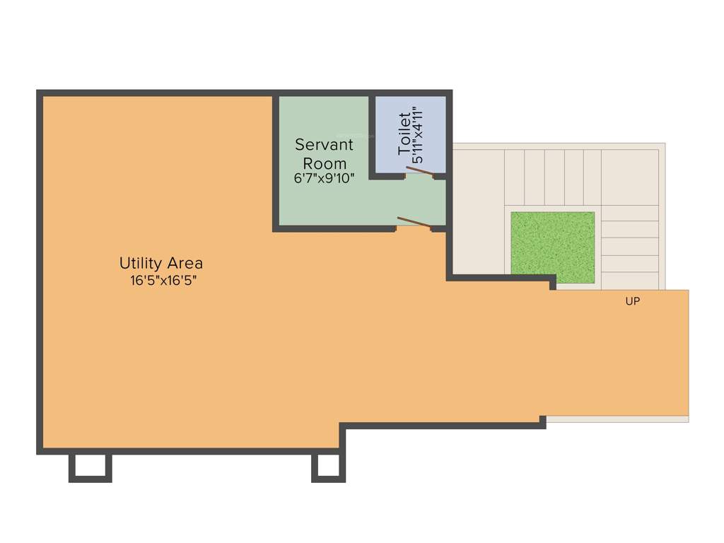 Ideal Ideal Villas (3BHK+3T (3,483 sq ft)   Servant Room 3483 sq ft)