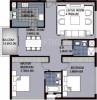 Ansal Aquapolis (2BHK+2T (1,470 sq ft) 1470 sq ft)