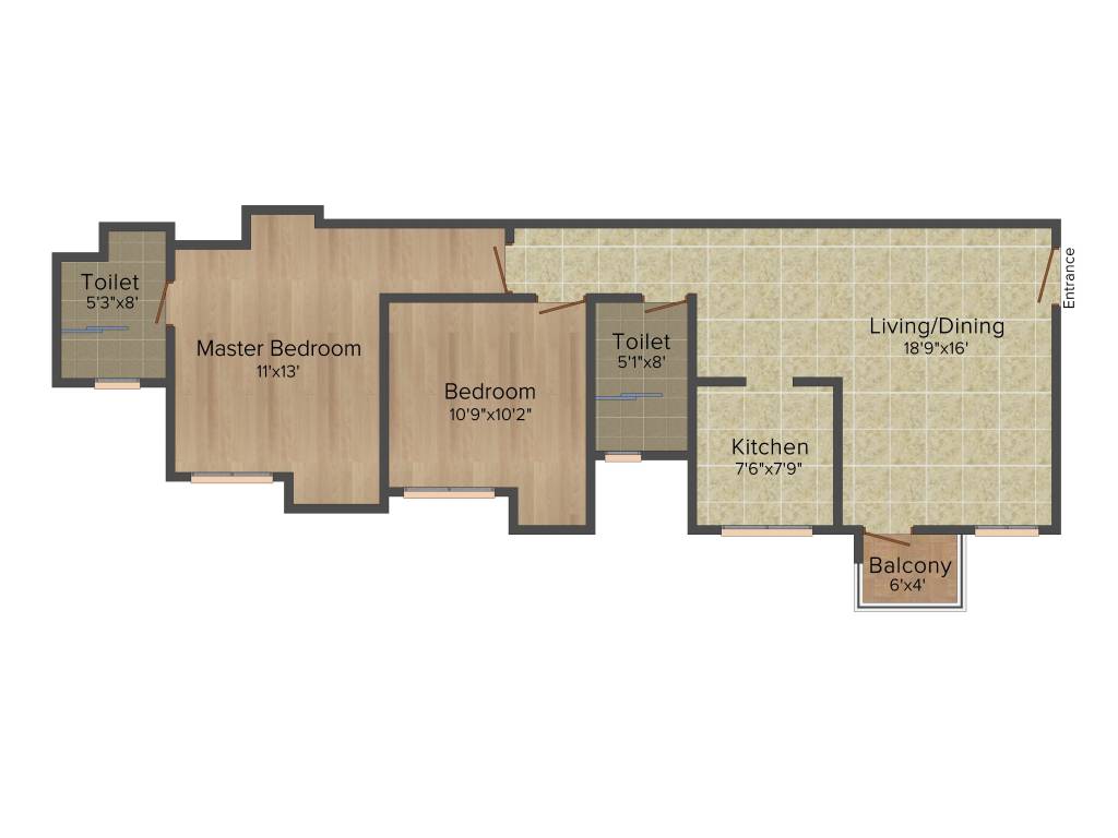 Jaypee The Kove (2BHK+2T (1,060 sq ft) 1060 sq ft) Jaypee The Kove (2BHK+2T (1,060 sq ft) 1060 sq ft)