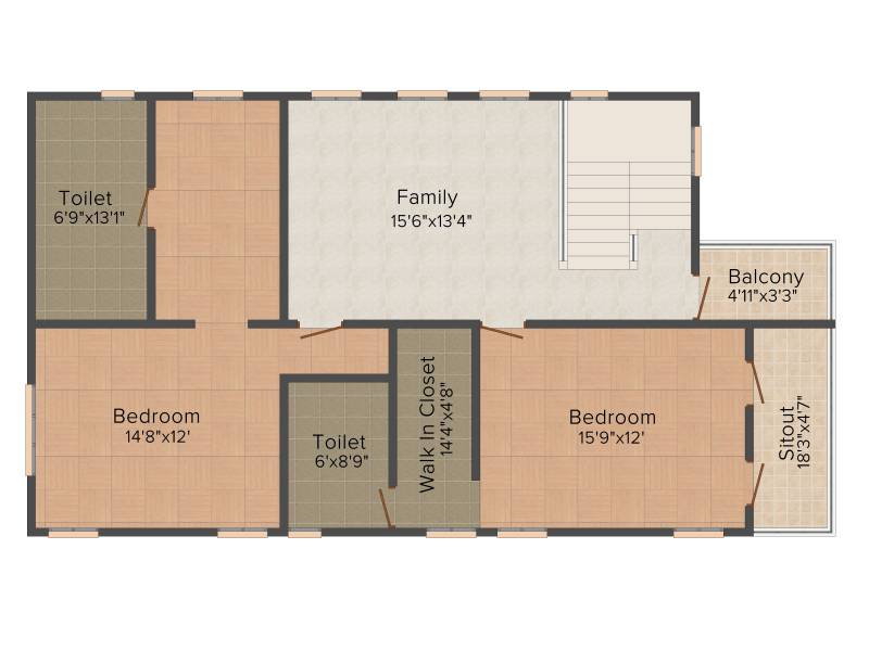 Nitesh Napa Valley (3BHK+4T (2,712 sq ft) + Servant Room 2712 sq ft)