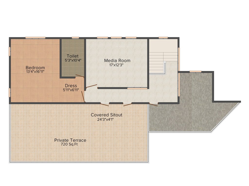 Nitesh Napa Valley (4BHK+5T (5,342 sq ft) + Servant Room 5342 sq ft)