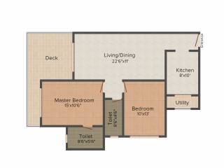 Neelam Solstice Phase I (2BHK+2T (1,320 sq ft) 1320 sq ft) Neelam Solstice Phase I (2BHK+2T (1,320 sq ft) 1320 sq ft)