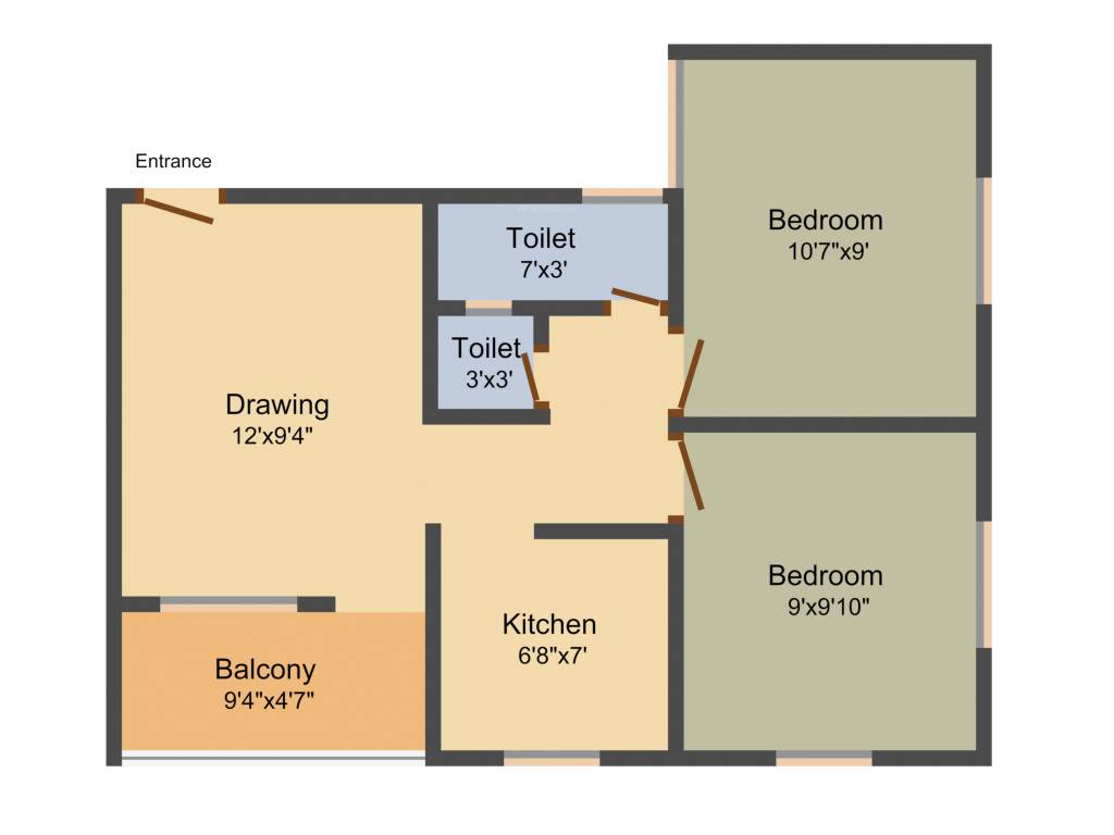Santosh Om Shantinagar 1 (2BHK+2T (657 sq ft) 657 sq ft) Santosh Om Shantinagar 1 (2BHK+2T (657 sq ft) 657 sq ft)