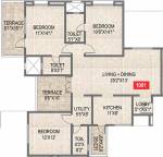 Paranjape Saptagiri (3BHK+3T (1,648 sq ft) 1648 sq ft) Paranjape Saptagiri (3BHK+3T (1,648 sq ft) 1648 sq ft)