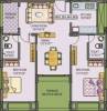 Raviraj Park Island (2BHK+2T (1,032 sq ft) 1032 sq ft)