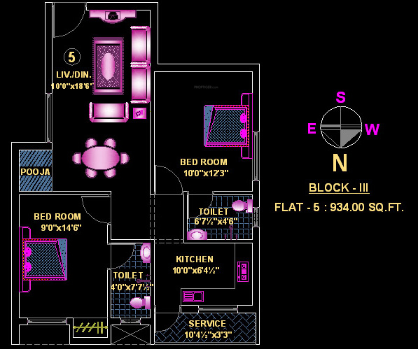 Pace Prana (2BHK+2T (934 sq ft) 934 sq ft) Pace Prana (2BHK+2T (934 sq ft) 934 sq ft)
