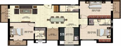 Deccan Samriddhi (3BHK+3T (1,782 sq ft) 1782 sq ft)
