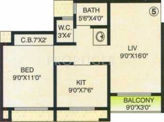 Surya Goyal Arcade (1BHK+1T (630 sq ft) 630 sq ft)