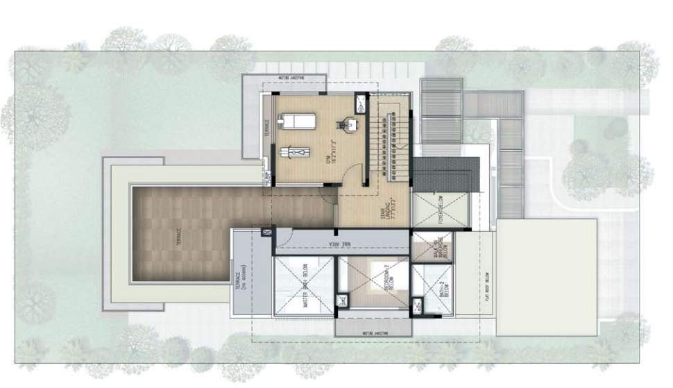 golfshire Floor Plan Terrace Floor Plan