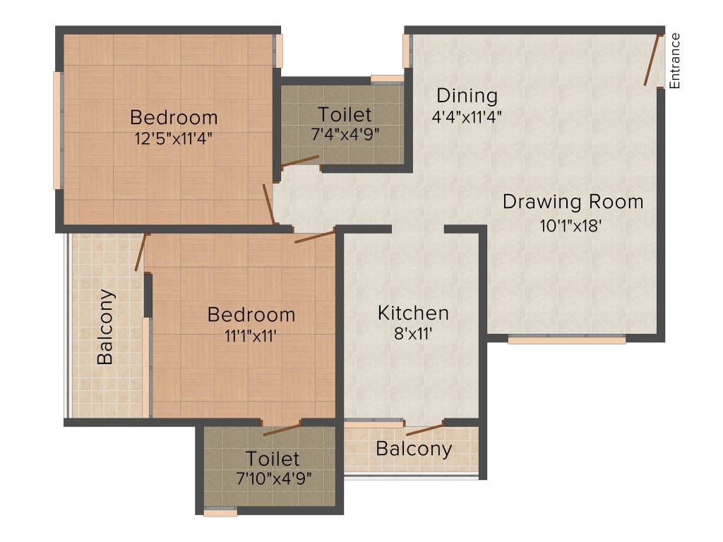 Ashish Prajakta Orchid (2BHK+2T (980 sq ft) 980 sq ft) Ashish Prajakta Orchid (2BHK+2T (980 sq ft) 980 sq ft)
