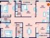 Jubilee Surya (3BHK+3T (1,569 sq ft) 1569 sq ft)
