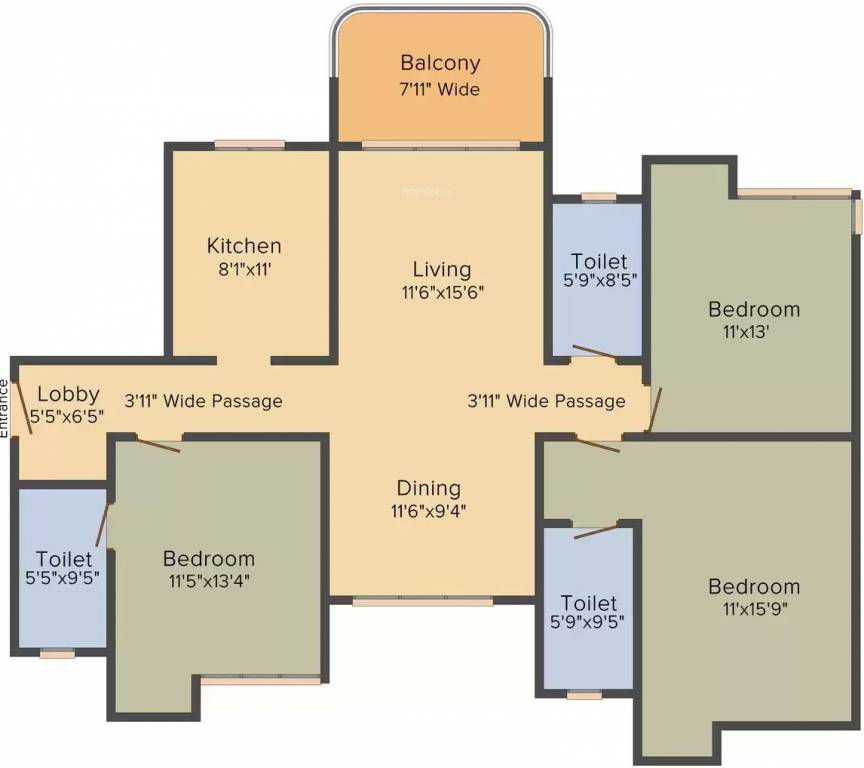 Floor Plan siddhachal i Floor Plan Floor Plan
