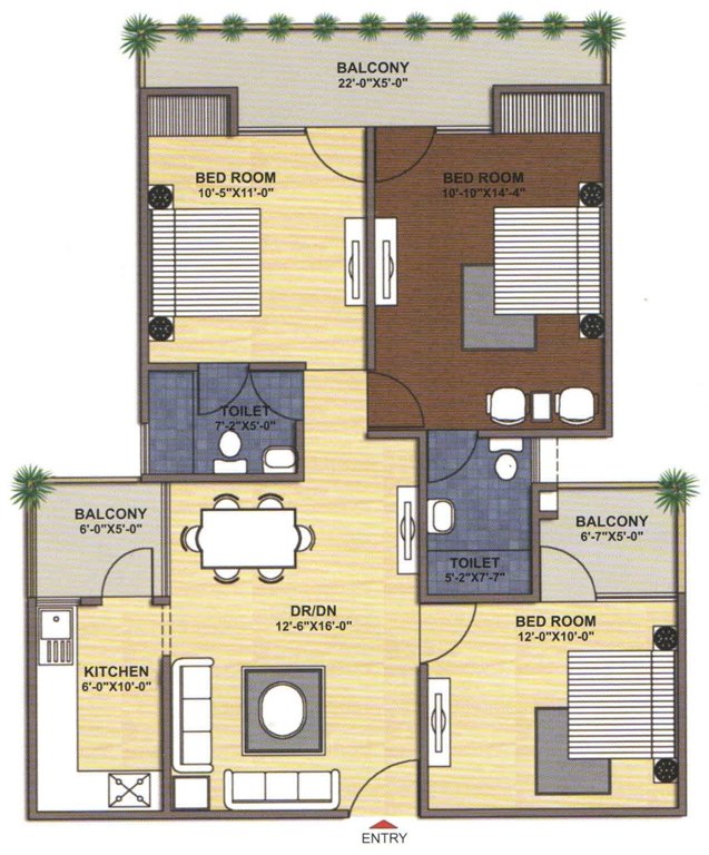 rajnagar residency Floor Plan Floor Plan