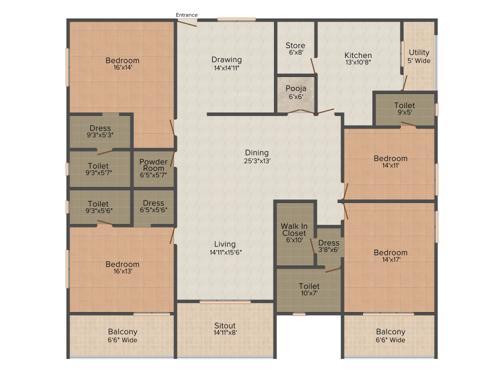 Legend Blue Hope (4BHK+4T (3,607 sq ft) + Pooja Room 3607 sq ft) Legend Blue Hope (4BHK+4T (3,607 sq ft) + Pooja Room 3607 sq ft)