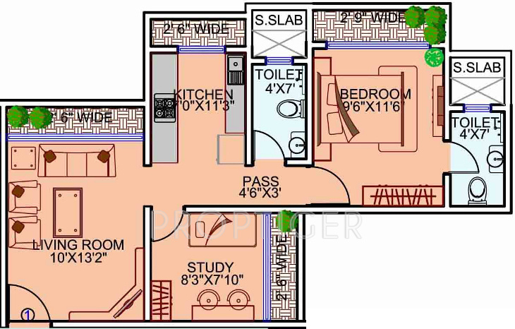 Kamala Pee Dee Society (2BHK+2T (451 sq ft) 451 sq ft) Kamala Pee Dee Society (2BHK+2T (451 sq ft) 451 sq ft)
