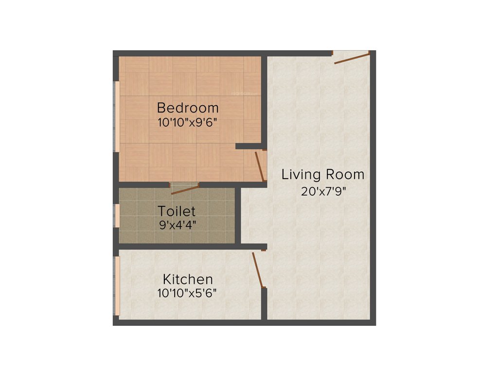 Morya Executive (1BHK+1T (540 sq ft) 540 sq ft)