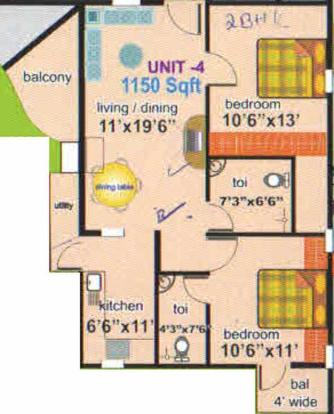  sapphire Floor Plan Floor Plan