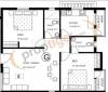Mettupakkam Onella Floor Plan (2BHK+2T)