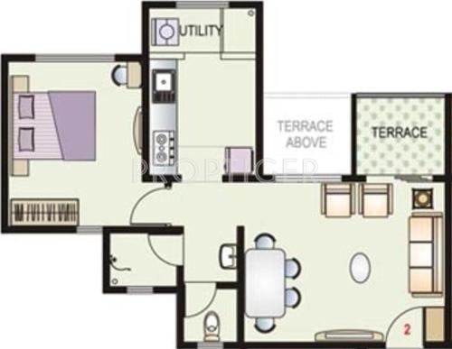 DSK Vidyanagari (1BHK+1T (636 sq ft) 636 sq ft) DSK Vidyanagari (1BHK+1T (636 sq ft) 636 sq ft)