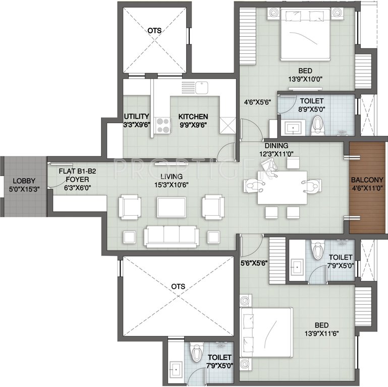 Devinarayan Temple Gate (2BHK+2T (1,341 sq ft) 1341 sq ft)
