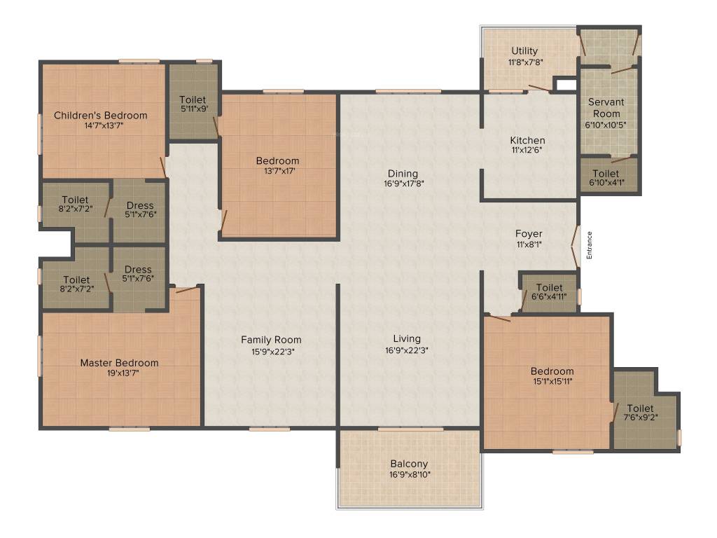 Prestige Edwardian (4BHK+5T (4,750 sq ft) + Servant Room 4750 sq ft) Prestige Edwardian (4BHK+5T (4,750 sq ft) + Servant Room 4750 sq ft)