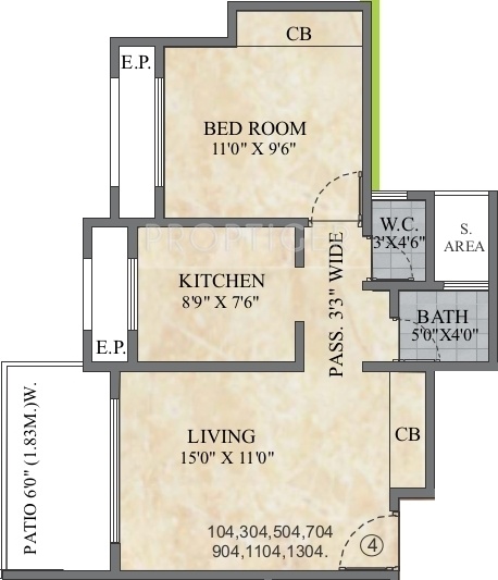 MS Vrindavan Shrushti (1BHK+1T (752 sq ft) 752 sq ft) MS Vrindavan Shrushti (1BHK+1T (752 sq ft) 752 sq ft)